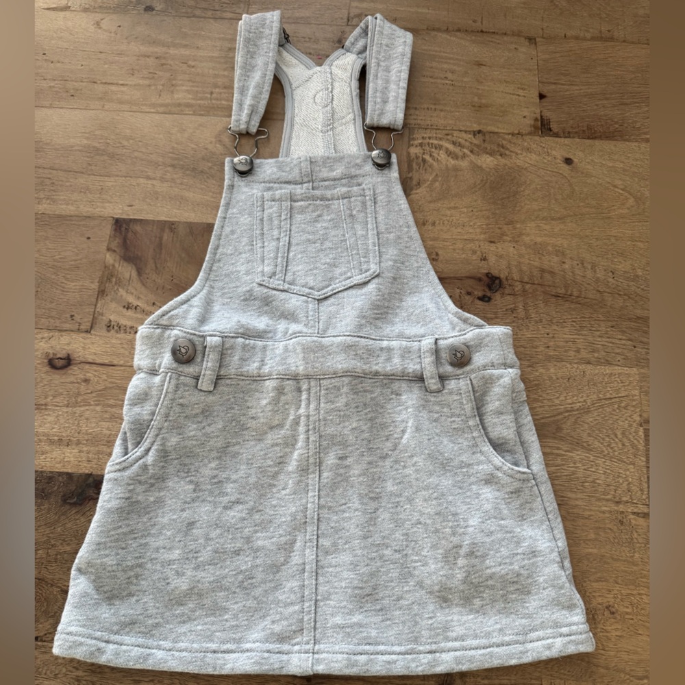 Birdz Kids Gray Overall Skirt